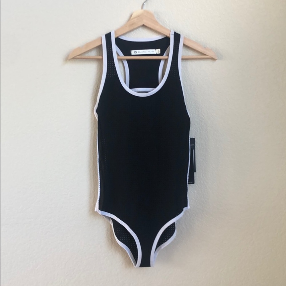 Blanc Noir Arabesque Bodysuit